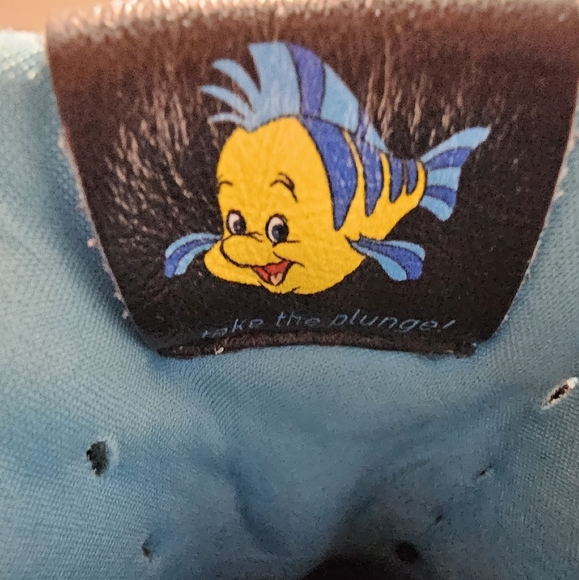 Adidas little mermaid sneakers size 6 - Picture 6 of 7
